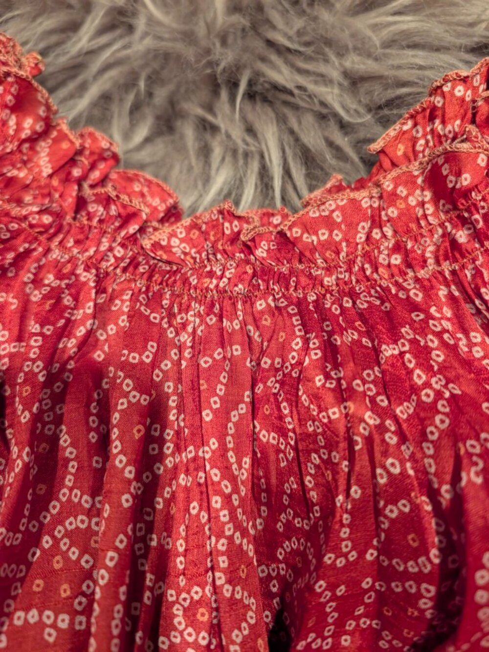 SILK PRINT TOP ! - Picture 2 of 5